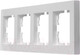 Миниатюра изображения товара Рамка для выключателей и розеток Lezard Vesna 742-0200-149
