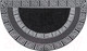Миниатюра изображения товара Коврик грязезащитный Attribute Meander Round / AM611