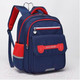 Миниатюра изображения товара Школьный рюкзак Sun Eight SE-90058 (темно-синий/красный)