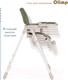 Миниатюра изображения товара Стульчик для кормления Pituso Olimp / C1-Dark Green (темно-зеленый/экокожа)