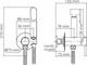 Миниатюра изображения товара Гигиенический душ со смесителем Wasserkraft A70138