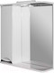 Миниатюра изображения товара Шкаф с зеркалом для ванной Mixline Этьен 65 L 534830 (с подсветкой)