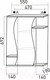 Миниатюра изображения товара Шкаф с зеркалом для ванной Mixline Классик 55 L 525512