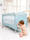 Миниатюра изображения товара Кровать-манеж Amarobaby Happy Place Forest / AMARO-26HPF/19 (голубой)