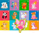 Миниатюра изображения товара Развивающая игра Baby Toys Maxi. Милашки / 02509 (24эл)
