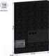 Миниатюра изображения товара Папка для бумаг Berlingo DoubleBlack / RB4_2D701 (черный)