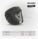 Миниатюра изображения товара Боксерский шлем BoyBo B-Series (XL, черный/синий)