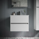Миниатюра изображения товара Тумба под умывальник Sancos Urban / UR60W (белый глянец)