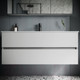 Миниатюра изображения товара Тумба под умывальник Sancos Urban / UR120-1W (белый глянец)