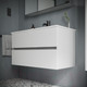 Миниатюра изображения товара Тумба под умывальник Sancos Urban / UR120-1W (белый глянец)