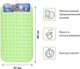 Миниатюра изображения товара Коврик для ванной Perfecto Linea 22-267371 (зеленый)
