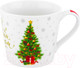 Миниатюра изображения товара Кружка Elan Gallery Праздничная ель / 880070