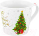 Миниатюра изображения товара Кружка Elan Gallery Праздничная ель / 880070