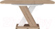 Миниатюра изображения товара Обеденный стол Eligard Mirage (гикори/белый)