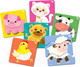 Миниатюра изображения товара Развивающий игровой набор Baby Toys Тройной зигзаг. Домашние животные / 02500