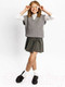 Миниатюра изображения товара Жилет детский Amarobaby Knit / AB-OD21-KNIT10/11-122 (серый, р. 122)