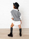 Миниатюра изображения товара Жилет детский Amarobaby Knit / AB-OD21-KNIT10/11-122 (серый, р. 122)
