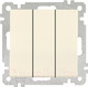 Миниатюра изображения товара Выключатель Mutlusan 2100 409 0102 (слоновая кость)