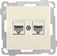 Миниатюра изображения товара Розетка Mutlusan 2100 141 0102 (слоновая кость)