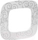 Миниатюра изображения товара Рамка для выключателей и розеток Legrand Valena Allure 754341 (нарцисс/хром)