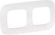 Миниатюра изображения товара Рамка для выключателей и розеток Legrand Valena Allure 754372 (тиснение, белый)