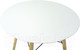 Миниатюра изображения товара Обеденный стол Mio Tesoro МК д120 (белый)