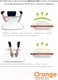 Миниатюра изображения товара Подушка для сна Espera Orange Memory Box MB-5414 (50x70)