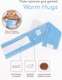 Миниатюра изображения товара Пояс-грелка детская Amarobaby Warm Hugs / AB2166WH/19 (голубой)