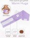 Миниатюра изображения товара Пояс-грелка детская Amarobaby Warm Hugs / AB2166WH/17 (сиреневый)