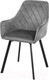 Миниатюра изображения товара Стул СоюзРегионПоставка Бостон СРП-156 (муар черный/лофт сильвер светло-серый)