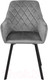 Миниатюра изображения товара Стул СоюзРегионПоставка Бостон СРП-156 (муар черный/лофт сильвер светло-серый)