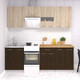 Миниатюра изображения товара Кухонный гарнитур Mio Tesoro Экстра-лайт 2.2 (дуб сонома/венге/дуб бунратти)