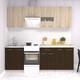Миниатюра изображения товара Кухонный гарнитур Mio Tesoro Экстра-лайт 2.2 (дуб сонома/венге/королевский опал)