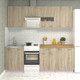 Миниатюра изображения товара Кухонный гарнитур Mio Tesoro Экстра-лайт 2.2 (дуб сонома/дуб бунратти)