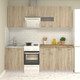 Миниатюра изображения товара Кухонный гарнитур Mio Tesoro Экстра-лайт 2.2 (дуб сонома/мадрид)