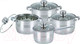 Миниатюра изображения товара Набор кастрюль Bohmann BH-08-475