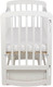 Миниатюра изображения товара Детская кроватка Polini Kids Simple 304 с маятником / 0003136-04 (белый)