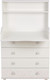 Миниатюра изображения товара Комод пеленальный Polini Kids Simple 2580 со стеллажом / 0002541.9 (белый)