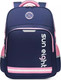Миниатюра изображения товара Школьный рюкзак Sun Eight SE-2889 (темно-синий/розовый)