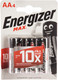 Миниатюра изображения товара Комплект батареек Energizer MAX E91 LR6/AA BP4/48