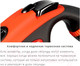 Миниатюра изображения товара Поводок-рулетка Flexi Xtreme ремень / 34606 (L, 8м, черный/оранжевый)