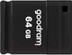 Миниатюра изображения товара USB flash накопитель Goodram UPI2 64Gb (UPI2-0640K0R11)