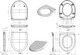 Миниатюра изображения товара Сиденье для унитаза Cersanit Nature S-DS-NTR-DL-t