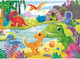 Миниатюра изображения товара Пазл Puzzle Time Динозаврики / 7149465 (63эл)