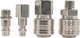 Миниатюра изображения товара Набор штуцеров пневматических ForceKraft 1/4" FK-SE14-4