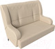 Миниатюра изображения товара Диван Лига Диванов Неаполь 2-х местный (экокожа бежевый)