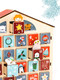 Миниатюра изображения товара Адвент-календарь Woody Дом с наклейками на 31 день / 05650