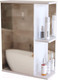 Миниатюра изображения товара Шкаф с зеркалом для ванной Mixline Стандарт 50 L 525513