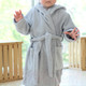 Миниатюра изображения товара Халат детский Экономь и я 4560881 (р.28, серый)