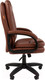 Миниатюра изображения товара Кресло офисное Chairman 668LT N (черный пластик/экопремиум коричневый)